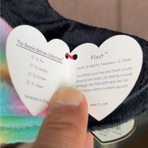 Ty Multicolor Butterfly Plush Toy - Picture 3 of 6